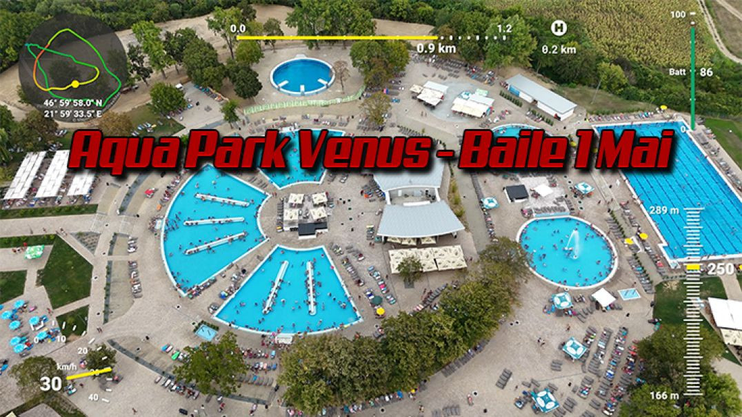 Aerial View Of Aqua Park Venus - Baile 1 Mai