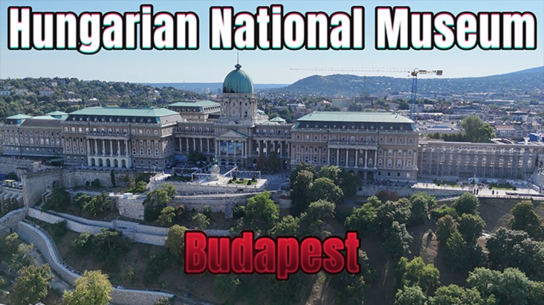 Aerial View Of Hungarian National Museum Budapest